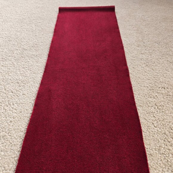 Banana Republic Double Face Cashmere Scarf Brick Burgundy Red - Picture 7 of 9